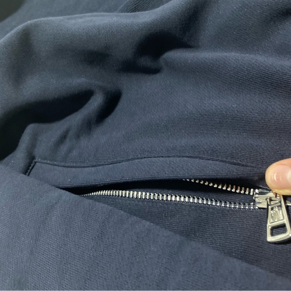 Moncler Blue Zipped Hoodie - Picture 5 of 5